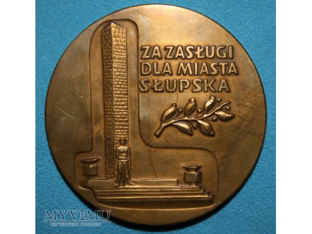 Medal Menniczy ZA ZASŁUGI DLA MIASTA SŁUPSKA