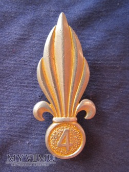 Odznaka 4REI-beret/Algieria