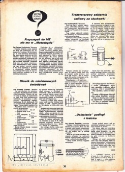 HORYZONTY TECHNIKI 1970 r. nr.8