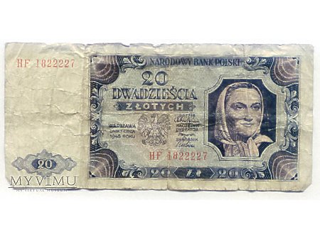 Duże zdjęcie 20 złotych 1948