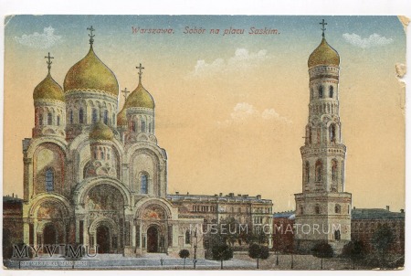 W-wa - Cerkiew św. Aleksandra Newskiego - 1917