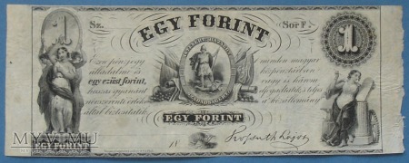 1 forint 1852 r - Hungary - Wegry