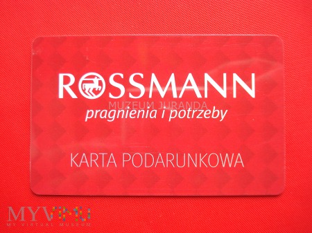 Karta podarunkowa Rossmann (2)