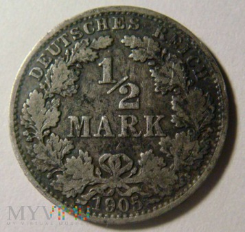 1/2 Mark 1905 A
