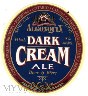 Algonquin Dark Cream Ale