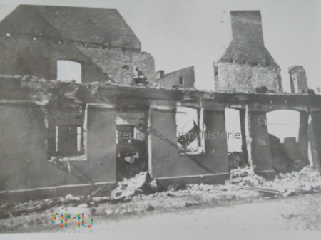 zniszczone domy 1939