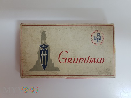 Papierosy Grunwald 25 szt 1933 rok. PMT