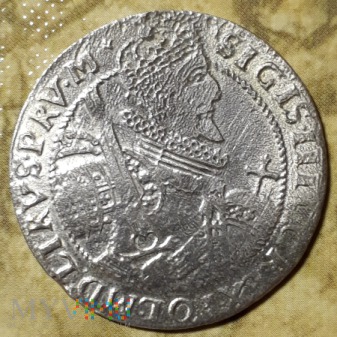 Duże zdjęcie ORT KORONNY-ZYGMUNT III WAZA 1621 ROK