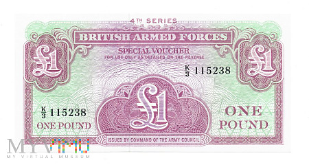 Wielka Brytania - 1 funt (1962)