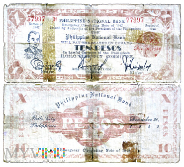 Duże zdjęcie 10 Pesos 1942 (77997 H)