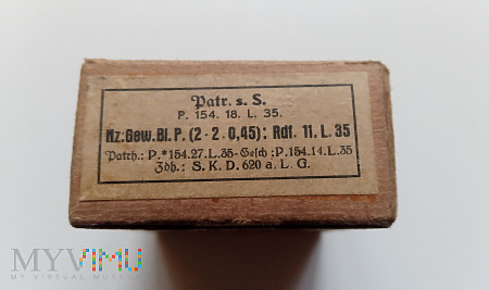 Duże zdjęcie Niemieckie pudełko po amunicji 7,92x57mm s.S