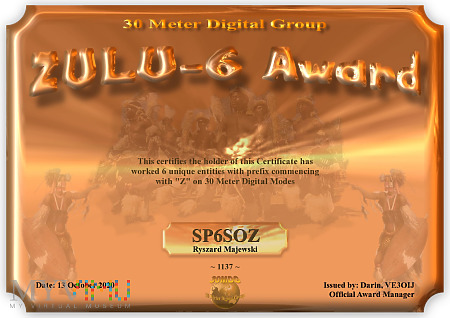 30MDG-Zulu-6-Certificate