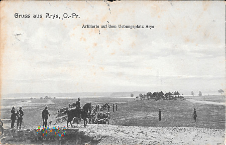 Duże zdjęcie Arys - Artillerie auf dem Uebungsplatz