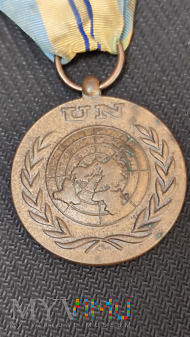 Medal UNEF II- nadany Polskiemu Żołnierzowi