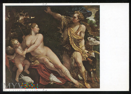 Carracci - Venus i Adonis - IV ćw. XX w.