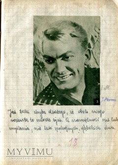 Jean Marais Zbigniew Cybulski scrapbooking