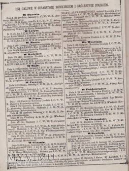Kalendarz 1864.