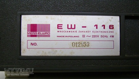 KALKULATOR ELWRO 116