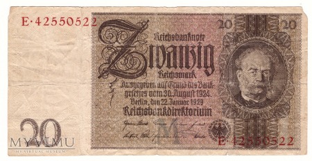 Niemcy, 20 marek 1929r