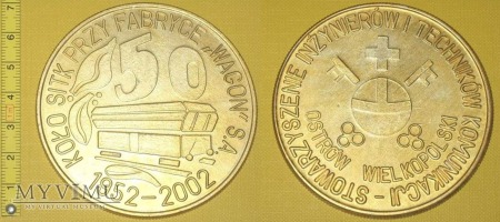 Duże zdjęcie Medal kolejowy - usługowy SITK Ostrów Wlkp.