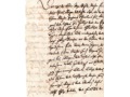 List na papierze czerpanym z Lubina z 1678 roku