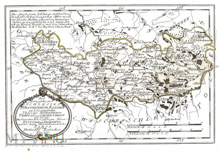 Duże zdjęcie ŚLĄSK RATIBOR PLESS 1791