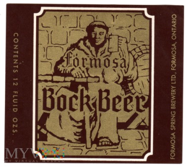 Formosa Bock Beer