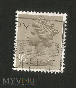 Brytyjski znaczek pocztowy 16P
