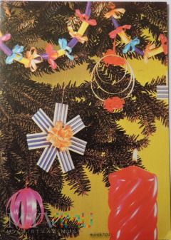 Kartka pocztowa Wesołych Świąt