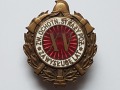 Odznaka Za Wysługę XV Lat Jednoczęściowa Płaska