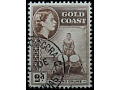 Gold Coast 2d Elżbieta II Złote Wybrzeże - Ghana