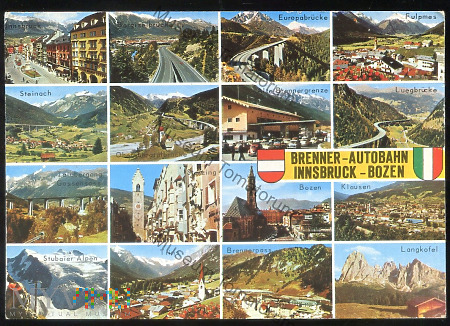 Brenner - Autobahn - lata 70-te XX w.