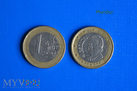 Moneta: 1 euro ESPANA 2003