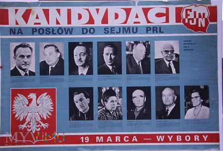 Kandydaci Na Posłów Do Sejmu 1972