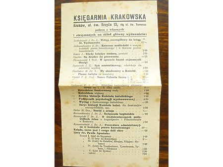 Oferta Księgarni Krakowskiej 2