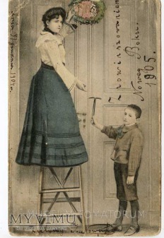 Duże zdjęcie autor NN - Noworoczna - 1905