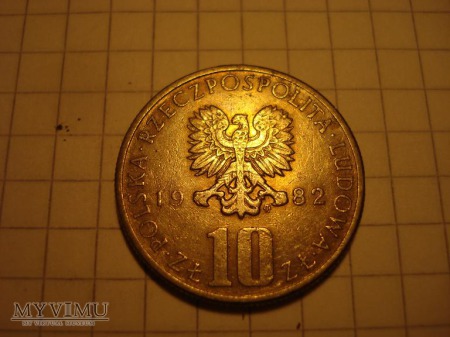 monety 10 zł „ Bolesław Prus”