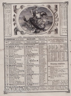 Kalendarz 1864.