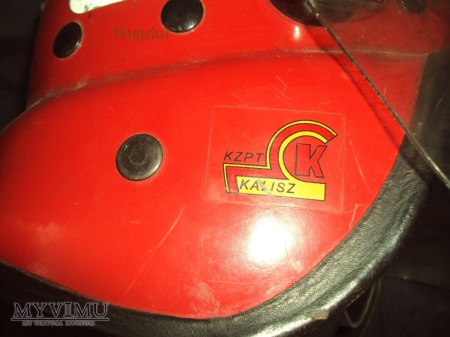 Hełm strażacki Kalisz PH-5 - czerwony