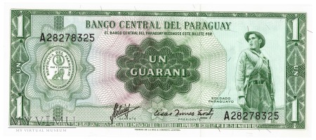 Paragwaj - 1 guarani (1963)