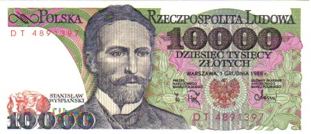 10 000 zł 1988 r
