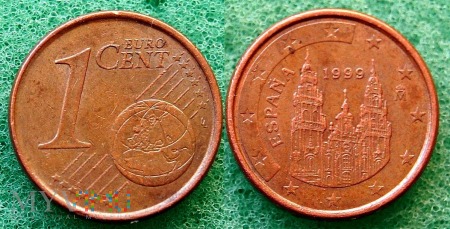 1 EURO CENT 1999