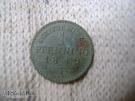 1 pfenning 1849