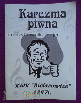 Śpiewnik Górniczy KWK Bielszowice 1997 rok