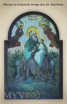Maryja na kolanach swego ojca św. Joachima