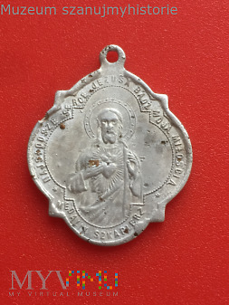 Medalik szkaplerz przedwojenny