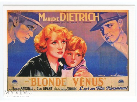 Marlene Dietrich Blonde Venus 1932