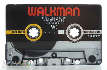 Sony Walkman 90 kaseta magnetofonowa