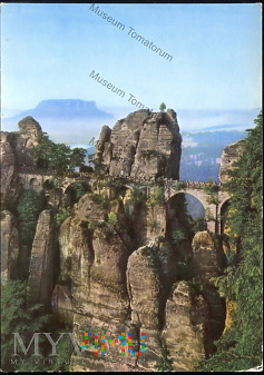 Duże zdjęcie Sachsische Schweiz - Basteibrucke - 1988