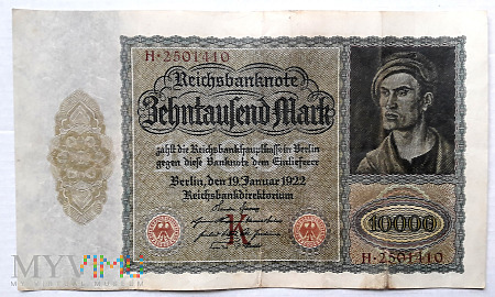 Niemcy 10 000 marek 1922